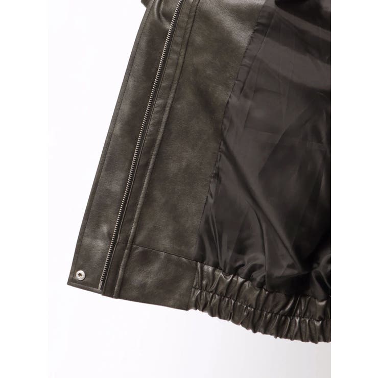 ヴィンテージフェイクレザーブルゾン | MURUA | 詳細画像43 