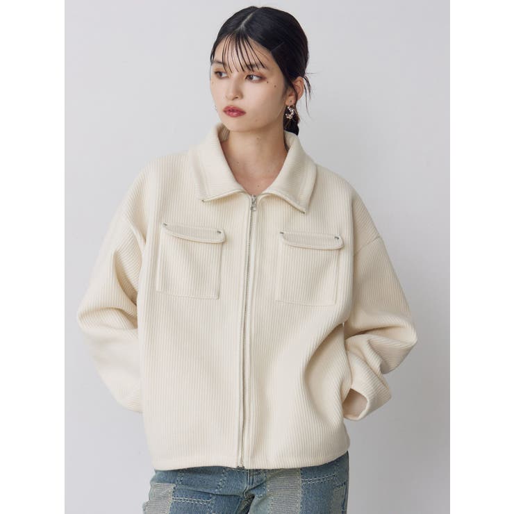 スタンドZIPブルゾン【セット販売対象】[品番：MKSW0066958]｜MURUA