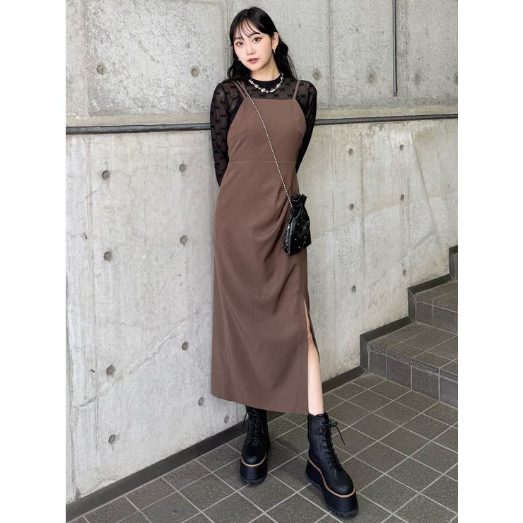 ストリングキャミワンピース【セットアップ着用可】 | MURUA | 詳細画像25 