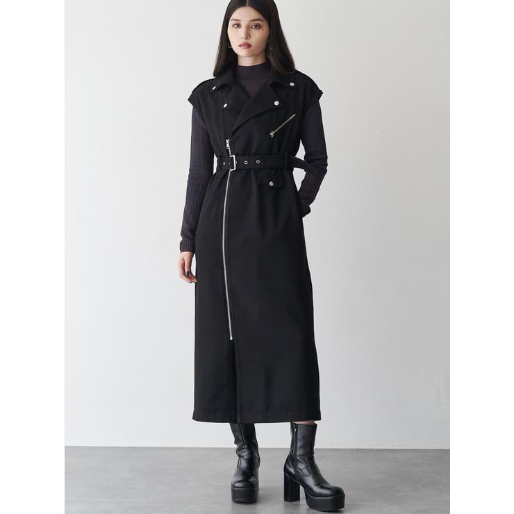 ブラック | ライダースライクジャンスカ | MURUA