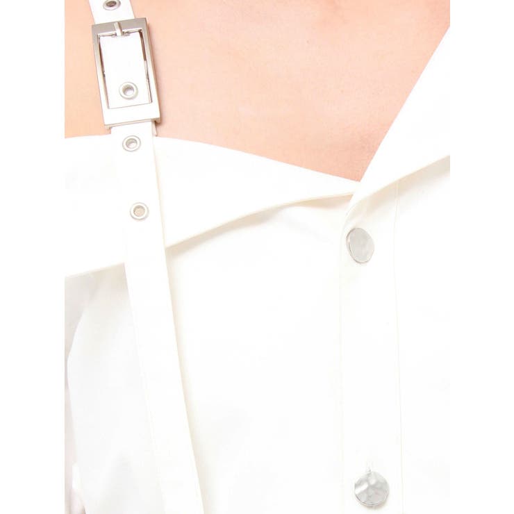 アシメショルダーミニシャツワンピース | MURUA | 詳細画像32 