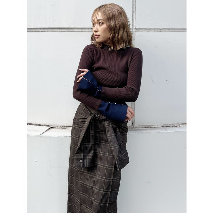 YUKKOコラボ】2WAYシャツライクジャンスカ[品番：MKSW0067110]｜MURUA