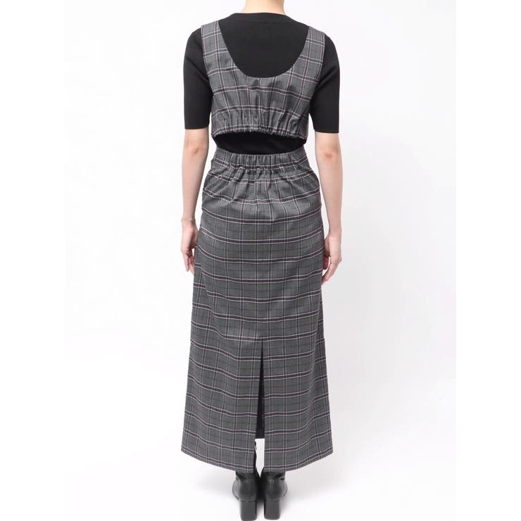 YUKKOコラボ】2WAYシャツライクジャンスカ[品番：MKSW0067110]｜MURUA