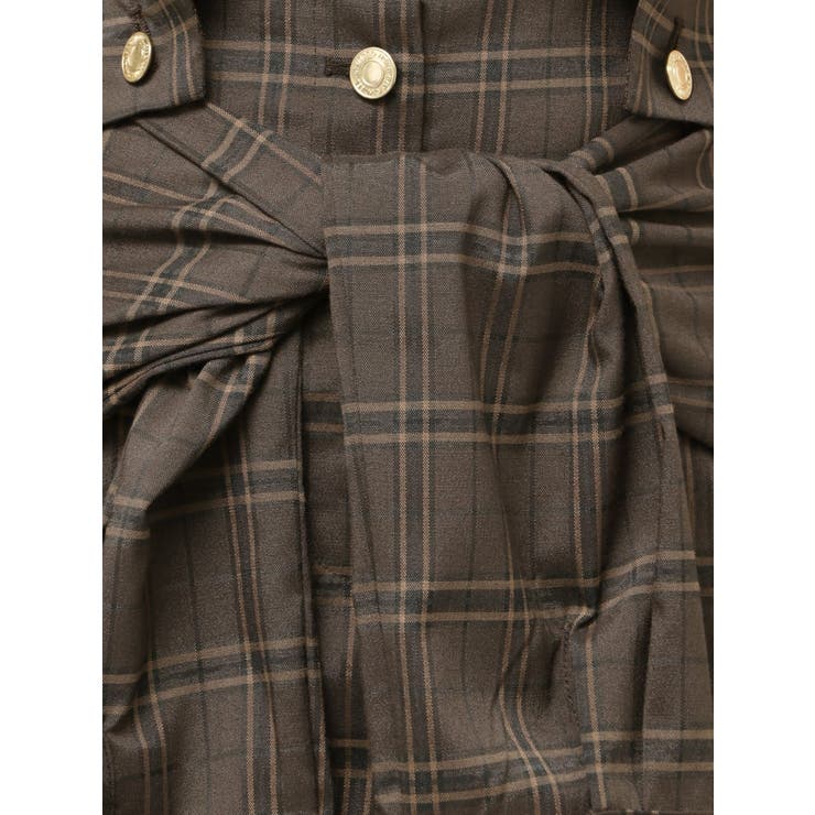 YUKKOコラボ】2WAYシャツライクジャンスカ[品番：MKSW0067110]｜MURUA