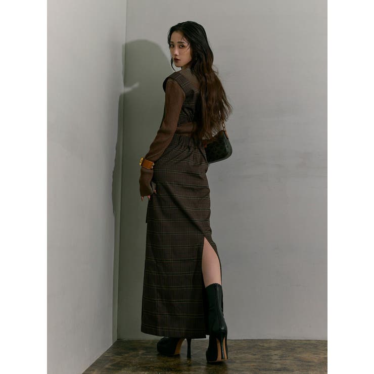 YUKKOコラボ】2WAYシャツライクジャンスカ[品番：MKSW0067110]｜MURUA