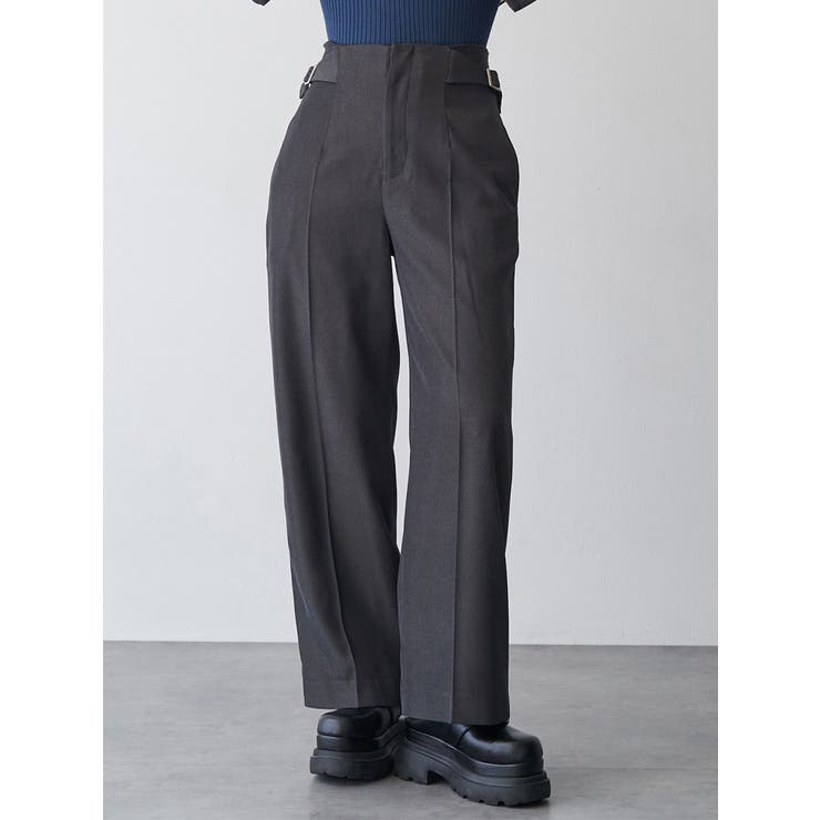 サイドベルトパンツ【セットアップ着用可】 | MURUA | 詳細画像1 