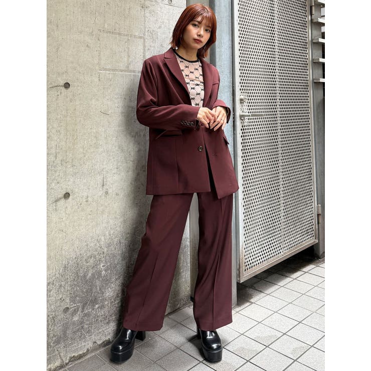 サイドベルトパンツ【セットアップ着用可】 | MURUA | 詳細画像20 