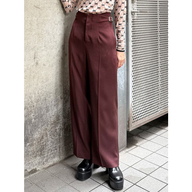 EMODA MURUA パンツ　2枚セット シアーワイドパンツ[品番：MKSW0058405]｜MURUA（ムルーア）の