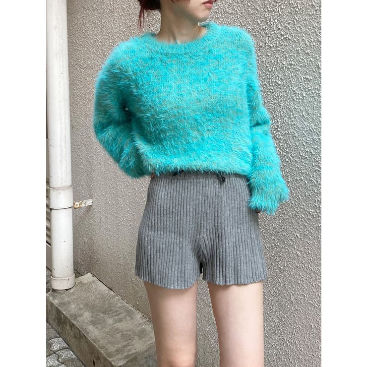 リブニットキュロット | MURUA | 詳細画像15 