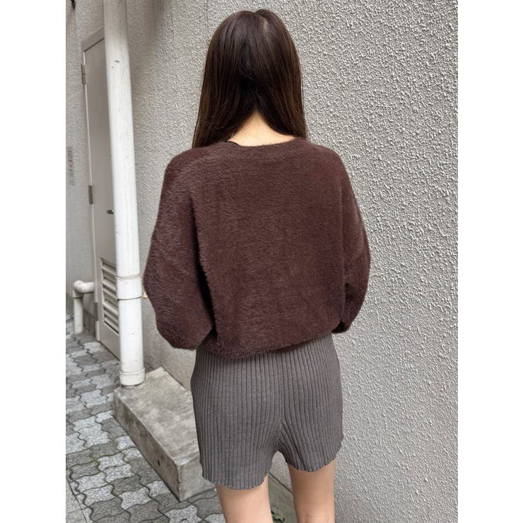 リブニットキュロット | MURUA | 詳細画像21 