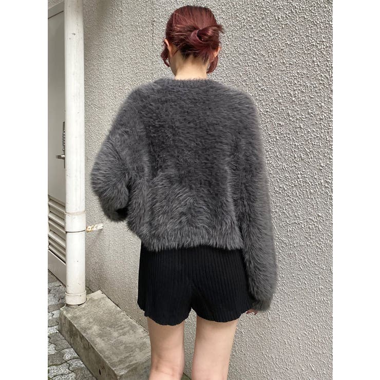 リブニットキュロット | MURUA | 詳細画像7 