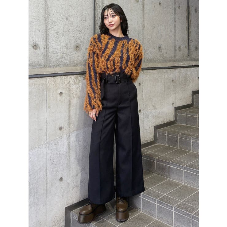 ネップツイードワイドパンツ | MURUA | 詳細画像15 