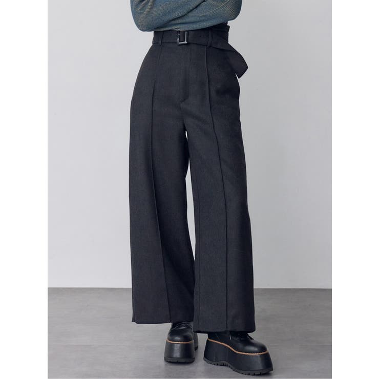 ネップツイードワイドパンツ | MURUA | 詳細画像2 