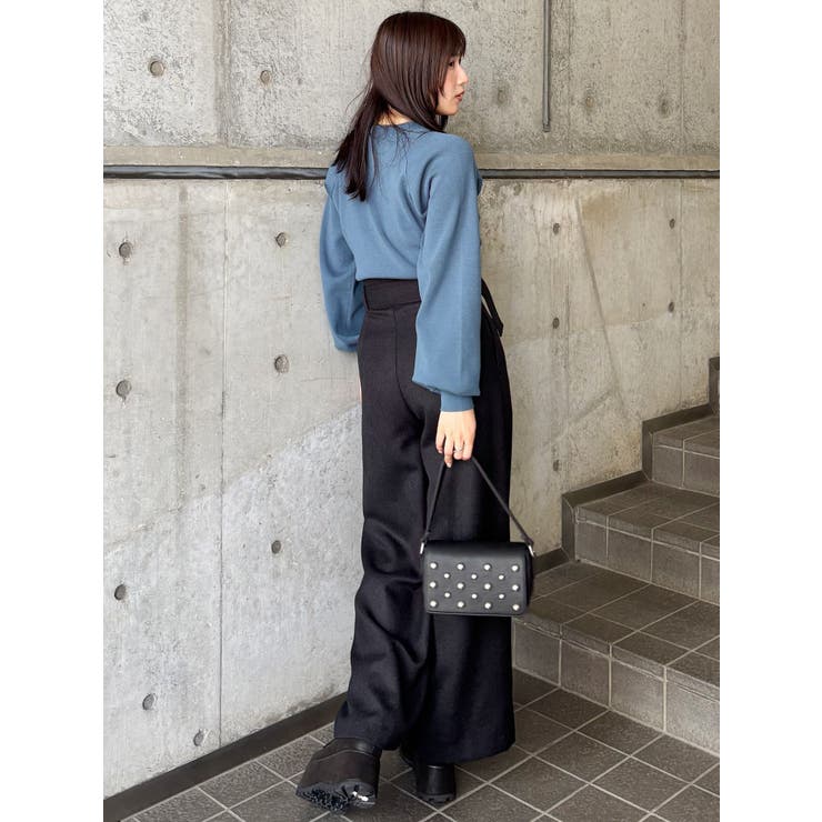 ネップツイードワイドパンツ | MURUA | 詳細画像21 