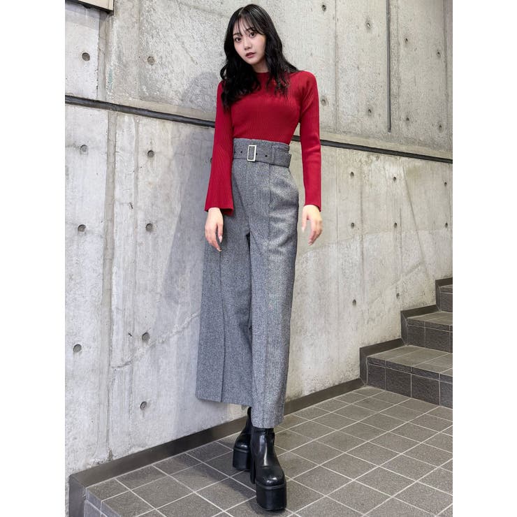 ネップツイードワイドパンツ | MURUA | 詳細画像22 