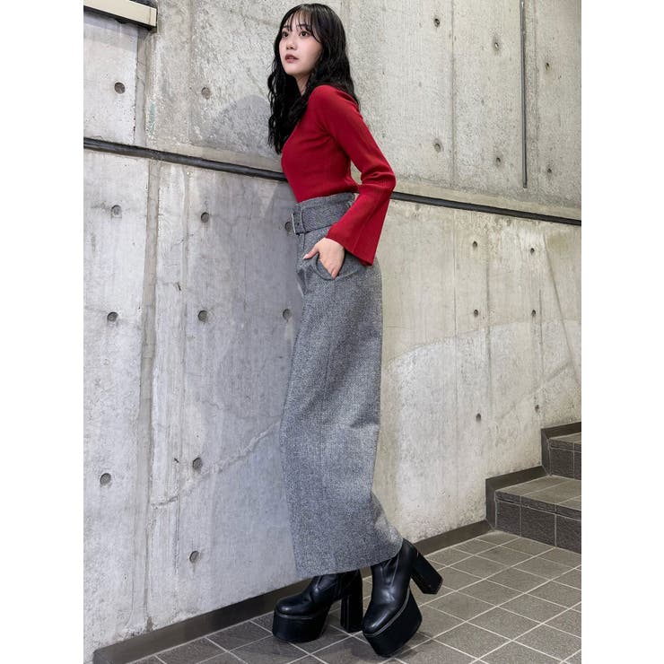 ネップツイードワイドパンツ | MURUA | 詳細画像23 