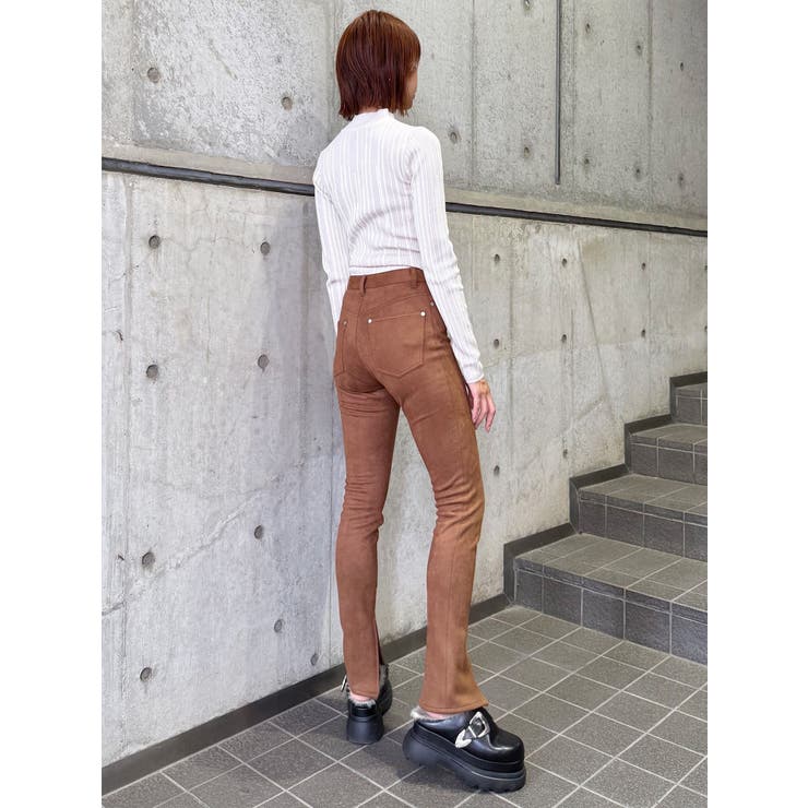 フェイクスウェードパンツ | MURUA | 詳細画像9 