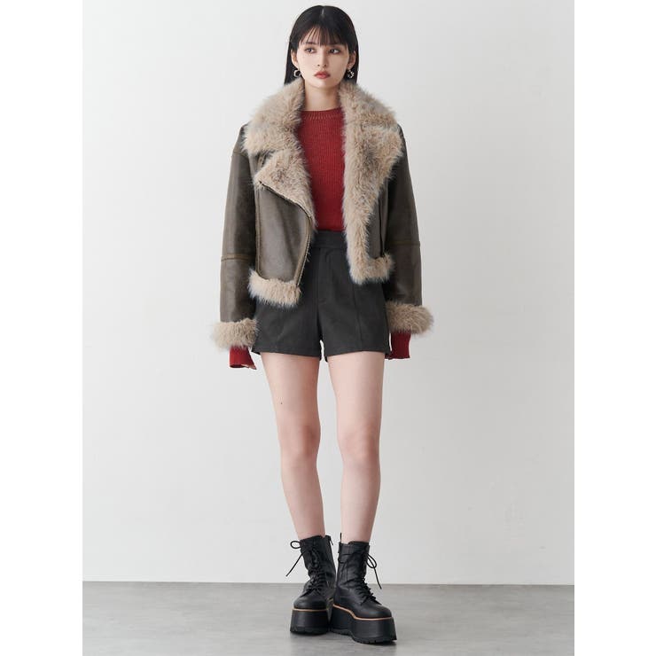 フェイクスウェードショートパンツ | MURUA | 詳細画像35 