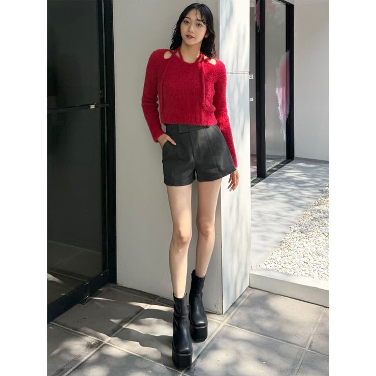 フェイクスウェードショートパンツ | MURUA | 詳細画像42 