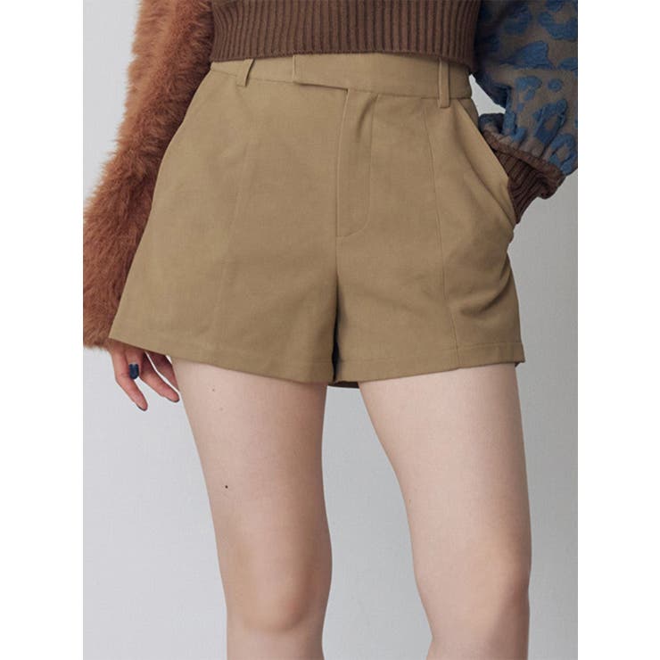 ベージュ | フェイクスウェードショートパンツ | MURUA