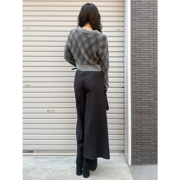 ベルトハイウエストワイドパンツ | MURUA | 詳細画像10 