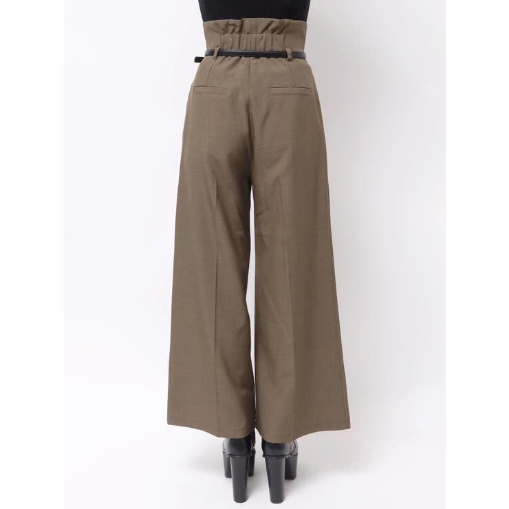 ベルトハイウエストワイドパンツ | MURUA | 詳細画像19 