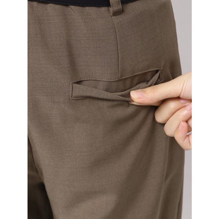 ベルトハイウエストワイドパンツ | MURUA | 詳細画像24 