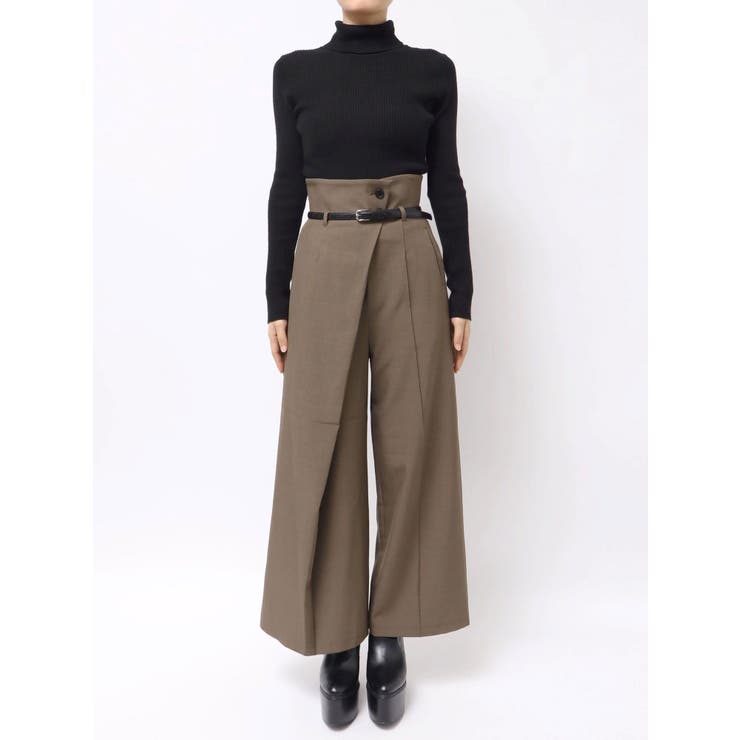 ベルトハイウエストワイドパンツ | MURUA | 詳細画像25 