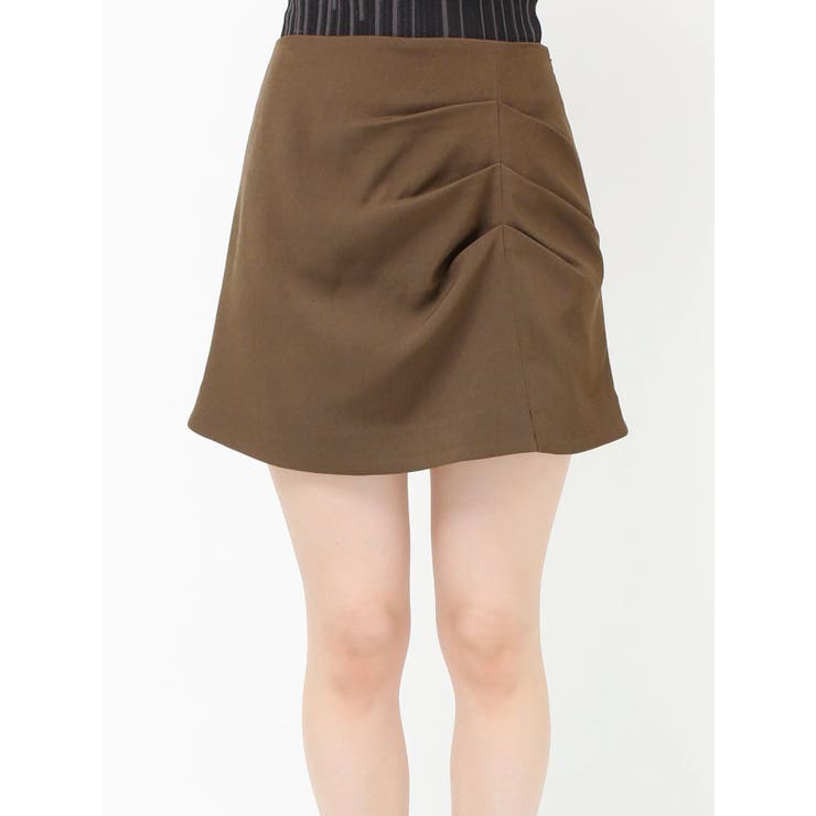 タックドレープミニスカート【セットアップ着用可】 | MURUA | 詳細画像37 