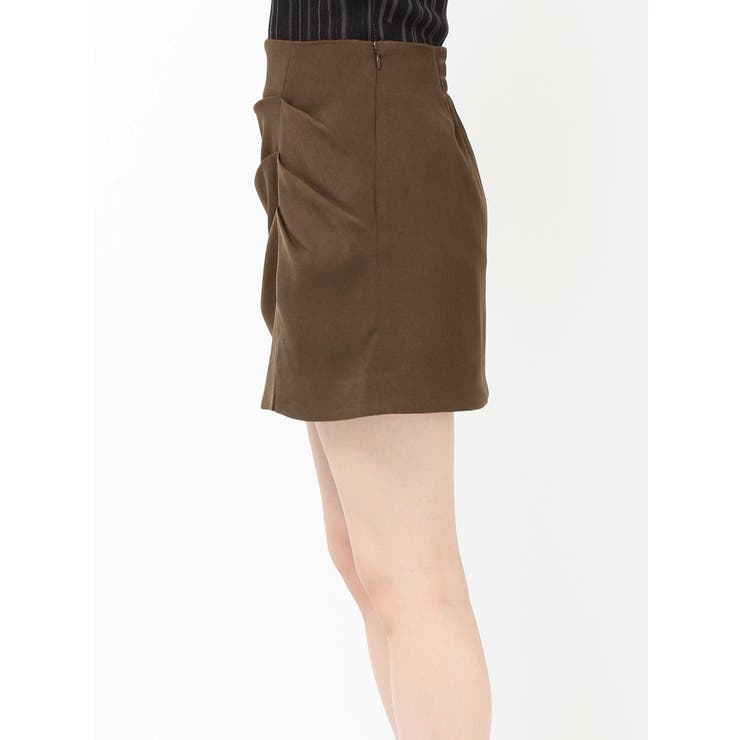 タックドレープミニスカート【セットアップ着用可】 | MURUA | 詳細画像38 