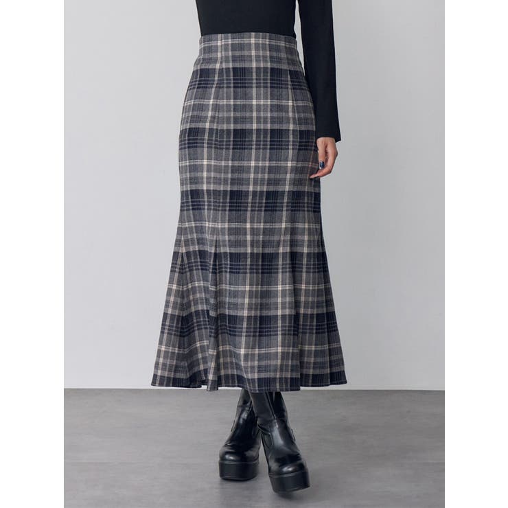 ダークミックス | スリットマーメイドスカート | MURUA