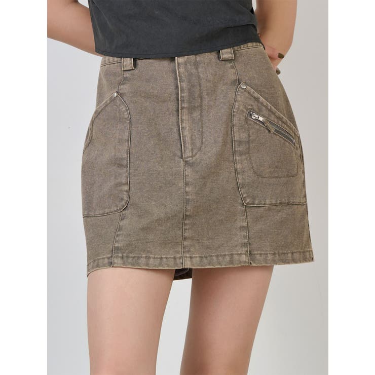 メニーポケットカーゴスカート | MURUA | 詳細画像1 