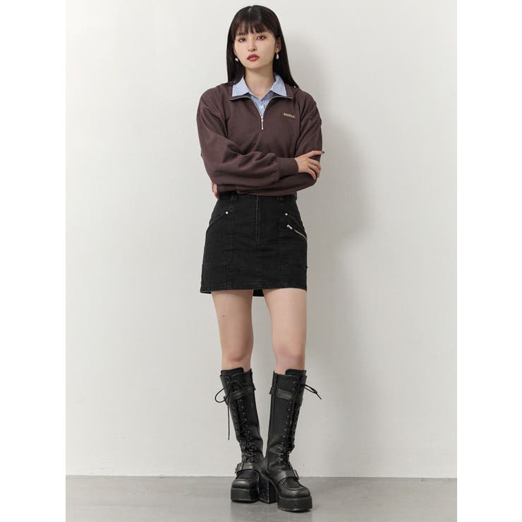 メニーポケットカーゴスカート | MURUA | 詳細画像10 