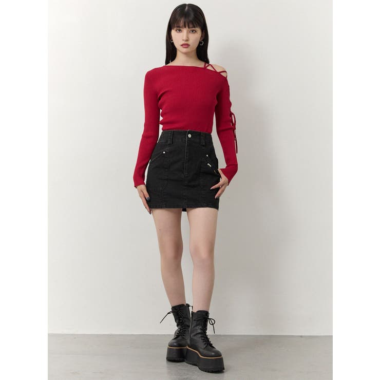 メニーポケットカーゴスカート | MURUA | 詳細画像13 