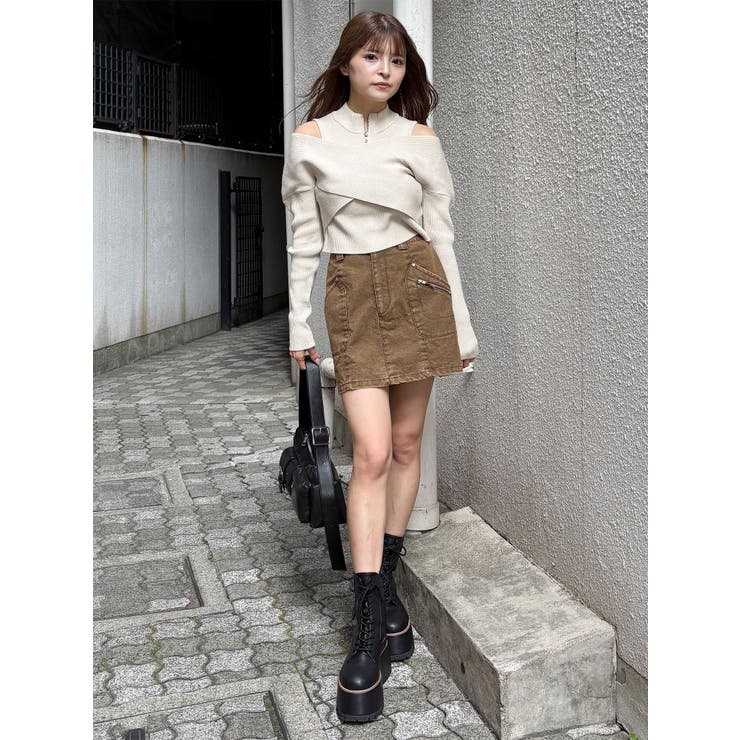 メニーポケットカーゴスカート | MURUA | 詳細画像22 