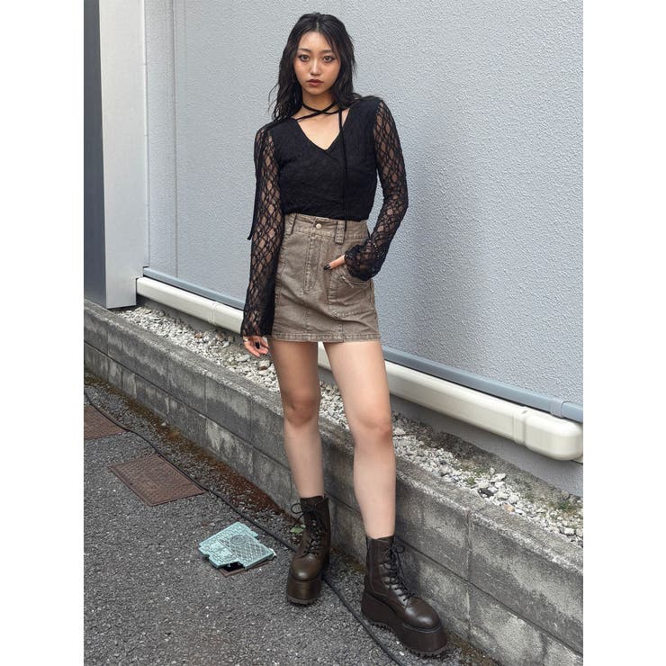 メニーポケットカーゴスカート | MURUA | 詳細画像26 