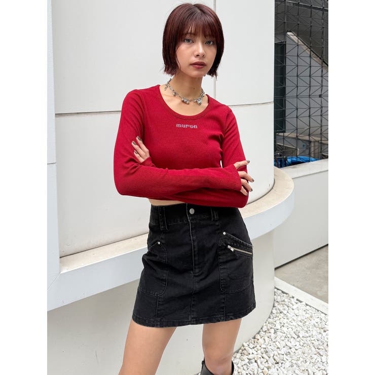 メニーポケットカーゴスカート | MURUA | 詳細画像29 