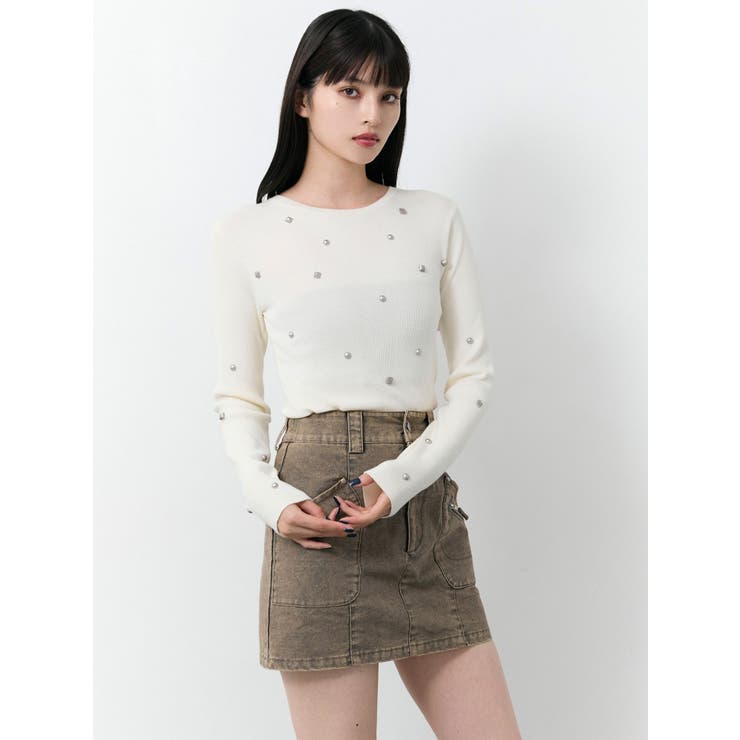 メニーポケットカーゴスカート | MURUA | 詳細画像3 