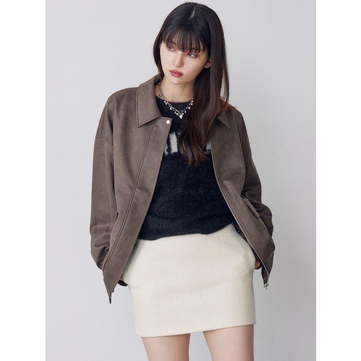 リブミニスカート【セット販売対象】 | MURUA | 詳細画像12 