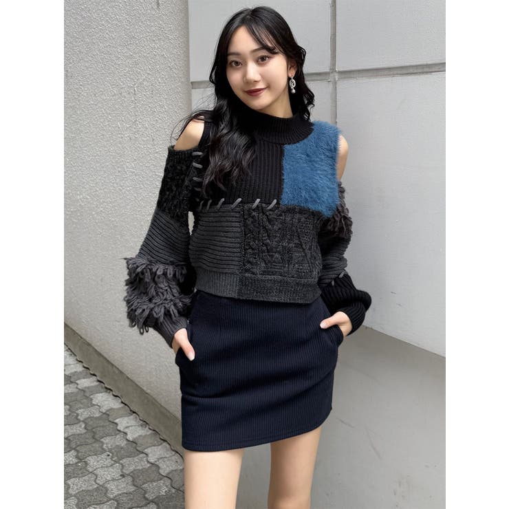 リブミニスカート【セット販売対象】 | MURUA | 詳細画像28 