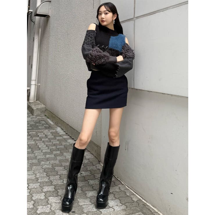 リブミニスカート【セット販売対象】 | MURUA | 詳細画像29 