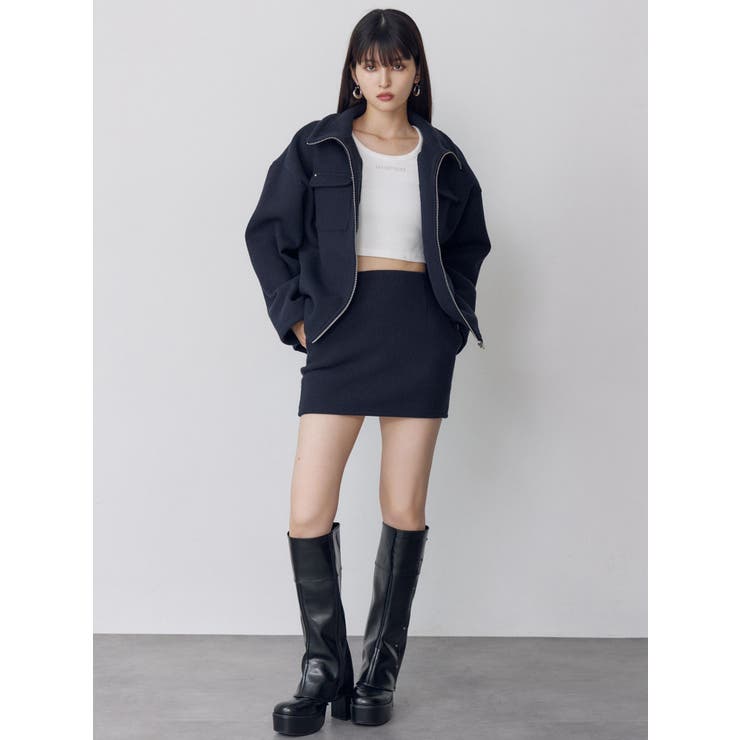 リブミニスカート【セット販売対象】 | MURUA | 詳細画像6 