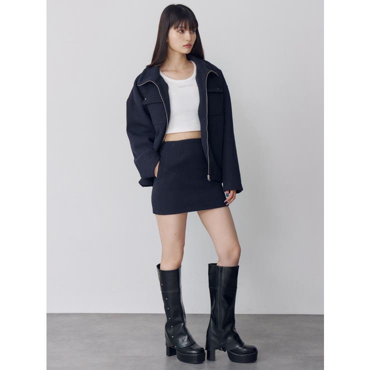 リブミニスカート【セット販売対象】 | MURUA | 詳細画像7 