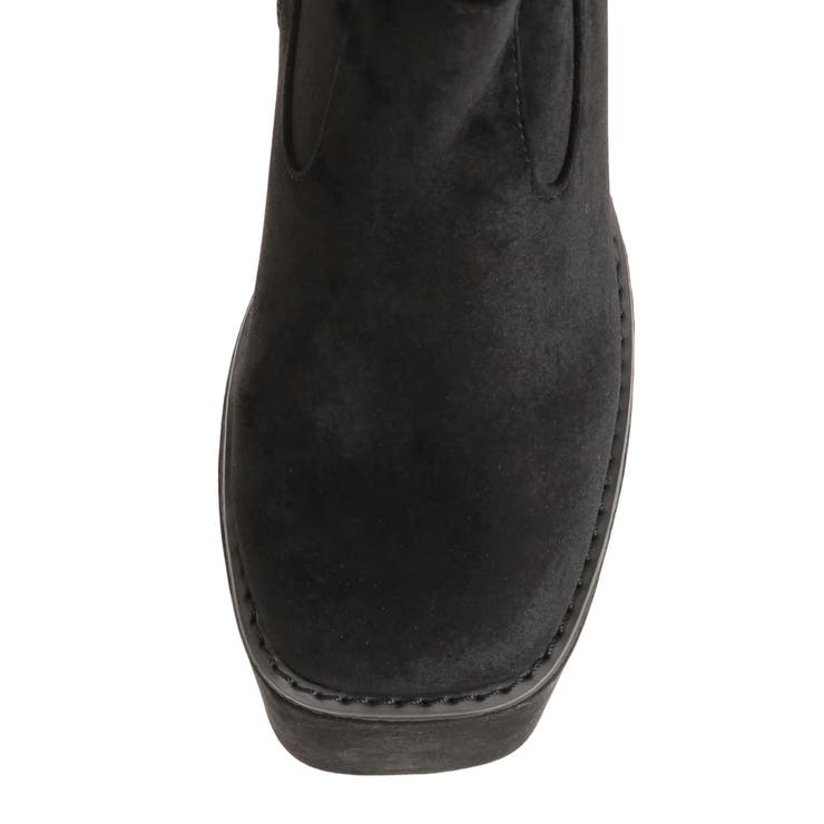 ベロアスクエアブーツ | MURUA | 詳細画像9 