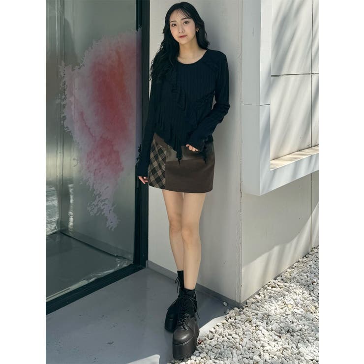 プラットフォームレースアップブーツ | MURUA | 詳細画像22 