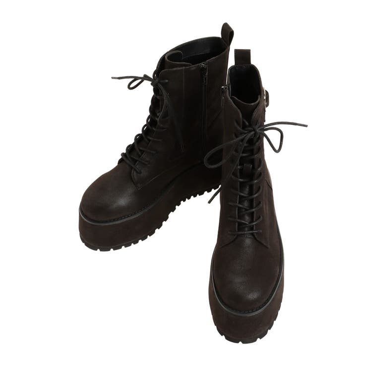 プラットフォームレースアップブーツ | MURUA | 詳細画像37 