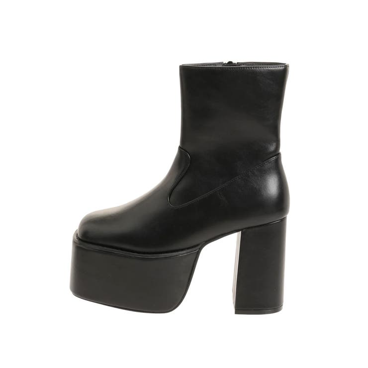 フェイクレザースクエアブーツ | MURUA | 詳細画像14 