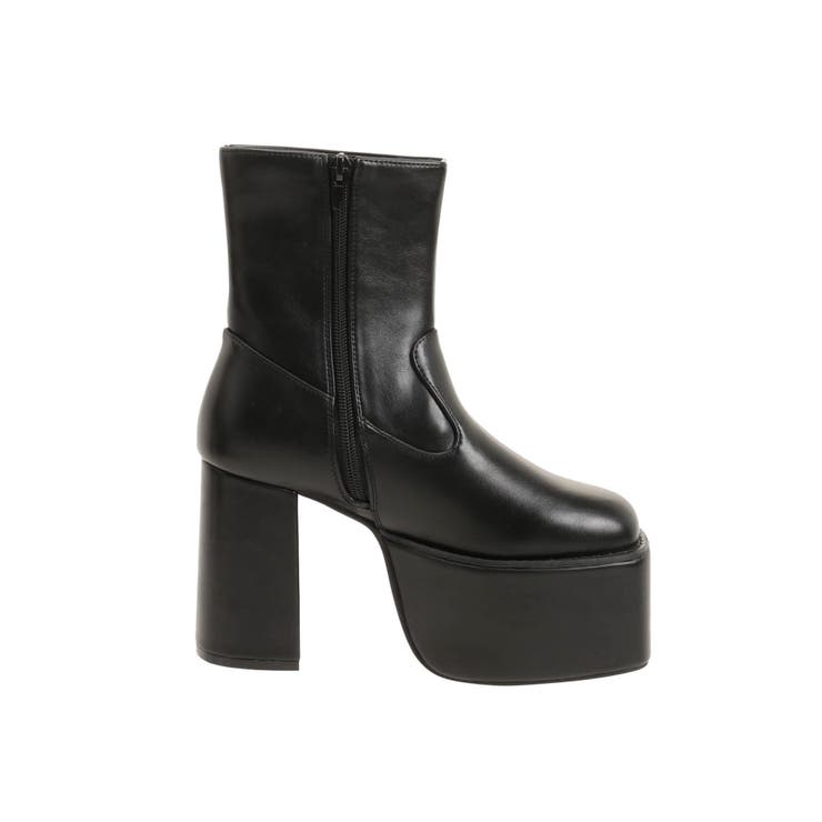 フェイクレザースクエアブーツ | MURUA | 詳細画像15 