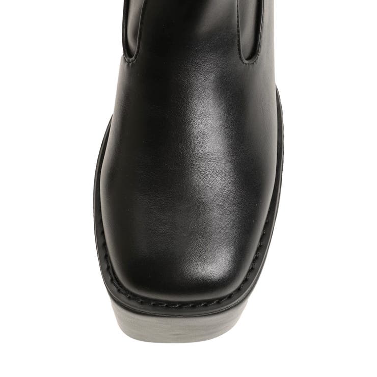 フェイクレザースクエアブーツ | MURUA | 詳細画像17 