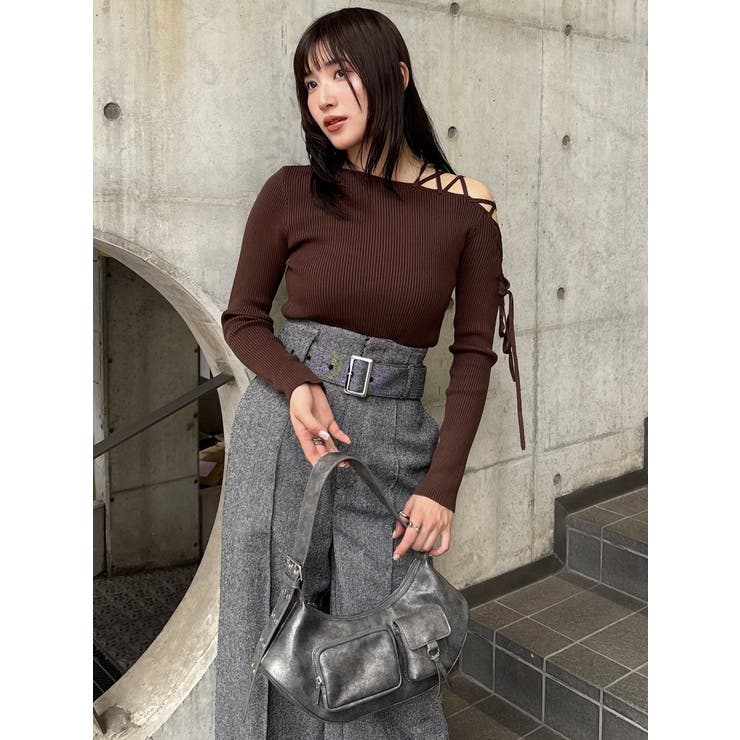 ダブルポケットショルダーバッグ | MURUA | 詳細画像14 